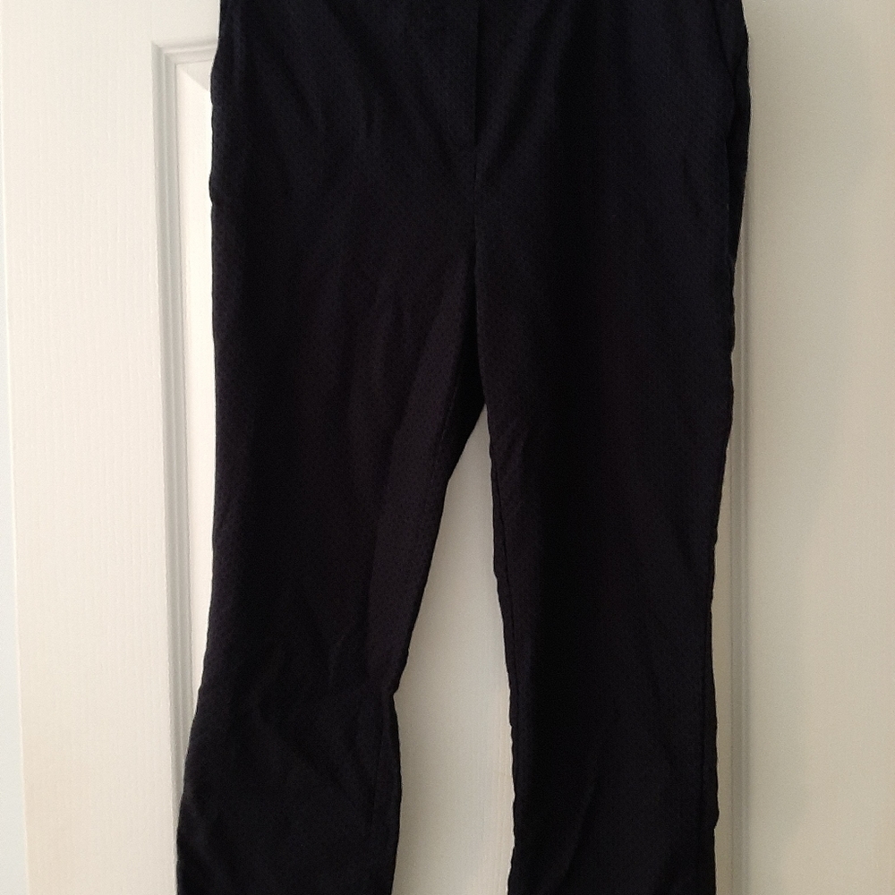 Blue and black pants